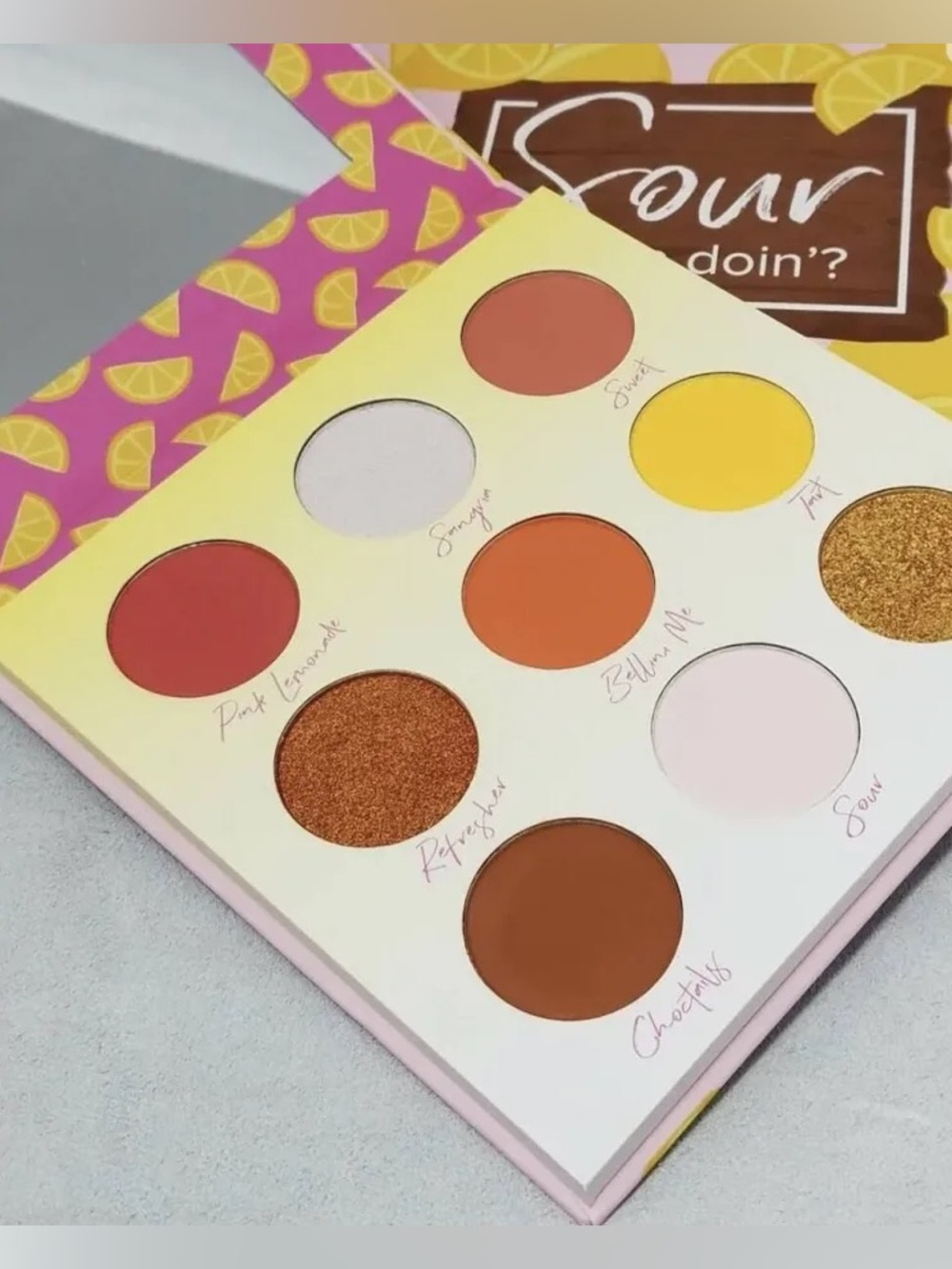 Beauty bakeries sour Ya doin Palette - Pink, Orange, Brown & Gold